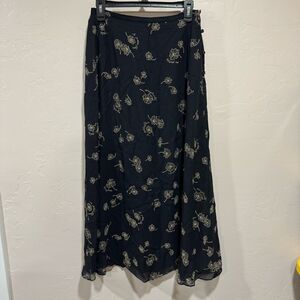 Liz Clairborne Studio Floral Maxi Skirt